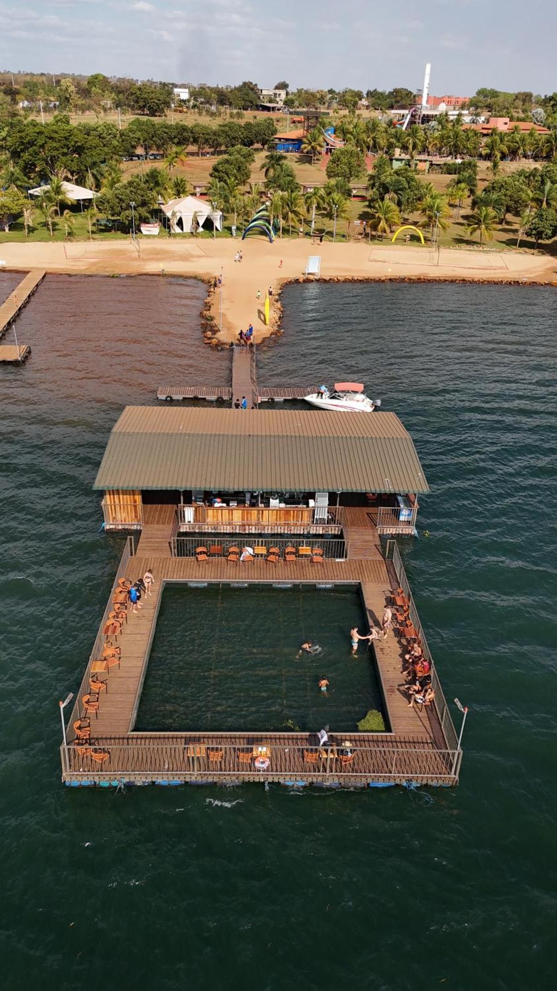 Grandes Lagos Resorts E Parque Aquatico Santa Clara d'Oeste ภายนอก รูปภาพ